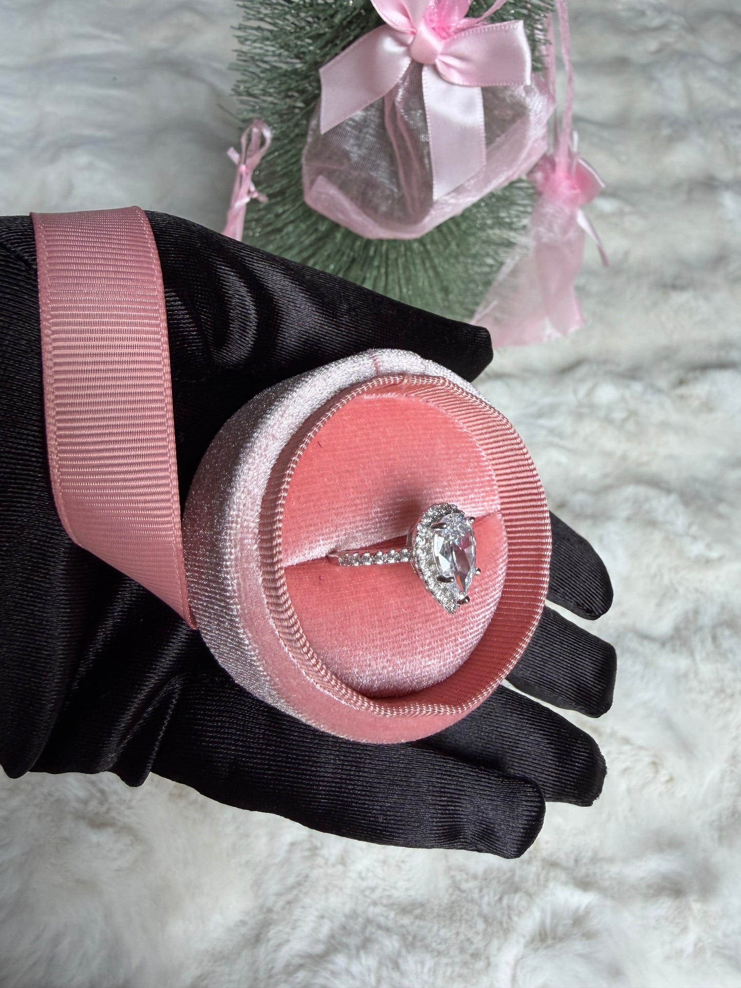 Bague Goutte d’Amour , pur argent 925